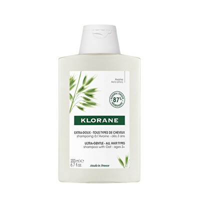 Klorane - Jemný šampon pro všechny druhy vlasů Oves (Ultra Gentle Shampoo)