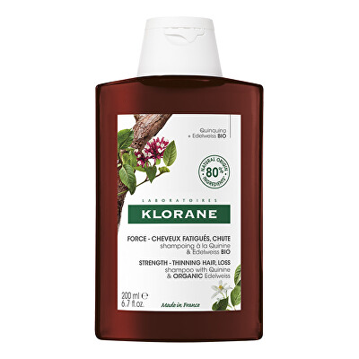 Klorane - Hajhullás elleni erősítő sampon (Strength Thinning Hair Loss Shampoo)