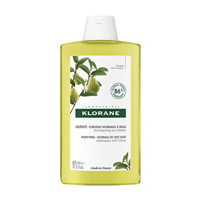 Klorane - Šampon pro normální až mastné vlasy Citron (Purifying Shampoo)