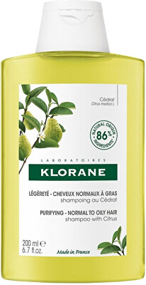 Klorane - Šampon pro normální až mastné vlasy Citron (Purifying Shampoo)