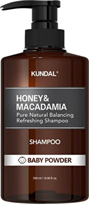 KUNDAL - Přírodní hydratační šampon Honey & Macadamia Baby Powder (Nature Shampoo)
