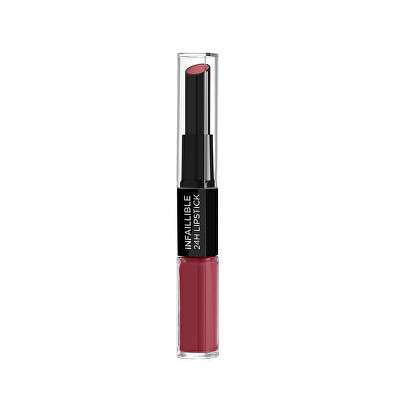 L'Oréal Paris  - Dlouhotrvající rtěnka a lesk na rty 2v1 Infallible 24H Parisian Nudes 6 ml