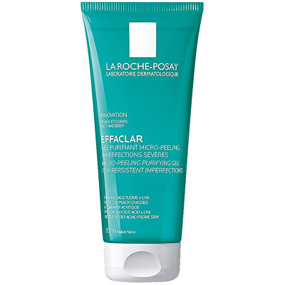 La Roche Posay - Peeling pro mastnou a problematickou pleť Effaclar (Micro-Peeling Purifying Gel)