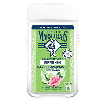Le Petit Marseillais - Sprchový gel Bio Rose & Bio Cucumber Shower Gel