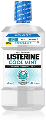Listerine - Ústní voda Cool Mint Extra Mild Mouthwash 500 ml