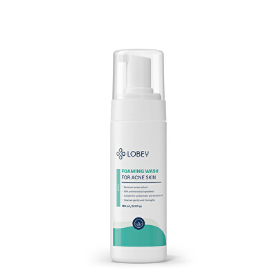 LOBEY - Čistiaca pena na tvár aj telo Foaming Wash for Acne Skin