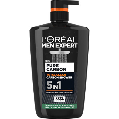 L'Oréal Paris  - Sprchový gel pro muže Men Expert Pure Carbon (Total Clean Carbon Shower)