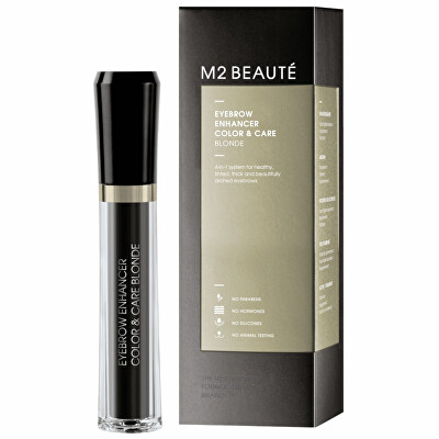 M2 Beauté - Gel na obočí 4 v 1 (Eyebrow Enhancer Color & Care) 6 ml