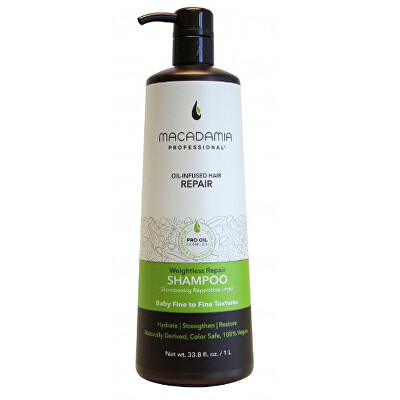 Macadamia - Lehký hydratační šampon pro všechny typy vlasů Weightless Repair (Shampoo)
