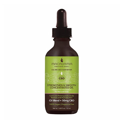 Macadamia - Posilující a vyhlazující olej na vlasy (Strenghthen & Smooth Concentrated Oil)