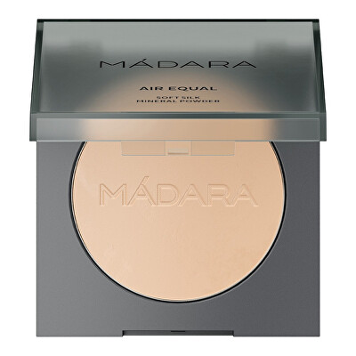 MÁDARA - Hedvábný minerální pudr Air Egual (Soft Silk Mineral Powder) 9 g