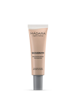 MÁDARA - Polomatný make-up s peptidy Skinonym (Semi-Matte Peptide Foundation) 30 ml