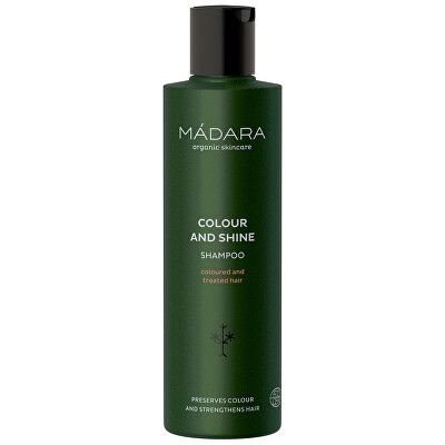 MÁDARA - Šampon pro suché a barvené vlasy (Color And Shine Shampoo)