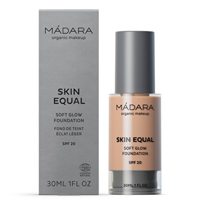MÁDARA - Tekutý make-up SPF 20 Skin Equal Soft Glow Foundation 30 ml