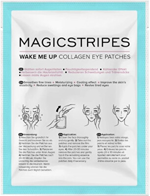 MAGICSTRIPES - Kolagenová maska na oční okolí (Wake Me Up Collagen Eye Patches)