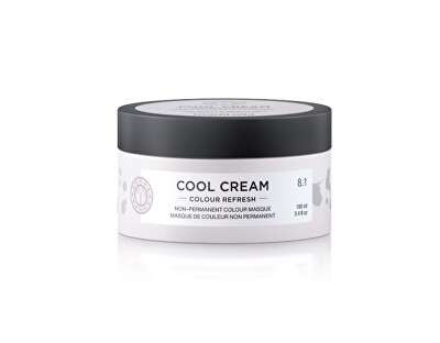 Maria Nila - Jemná vyživující maska bez permanentních barevných pigmentů 8.1 Cool Cream (Colour Refresh Mask)