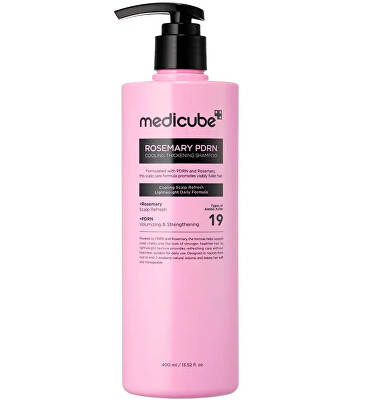 Medicube - Osvěžující šampon Rosemary Pdrn Cooling Thickening Shampoo