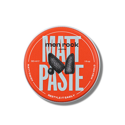 Men Rock London - Stylingová matující pasta High Hold (Matt Paste)