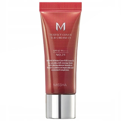 Missha - BB krém SPF 42 Perfect Cover (BB Cream Ex) 20 ml