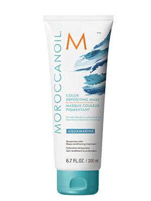 Moroccanoil - Tónující maska na vlasy Aquamarine (Color Depositing Mask)