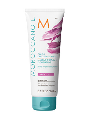 Moroccanoil - Tónující maska na vlasy Hibiscus (Color Depositing Mask)