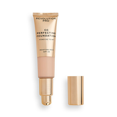 Revolution PRO - Multifunkční make-up pro suchou až kombinovanou pleť SPF 30 CC Cream Perfecting Foundation 26 ml