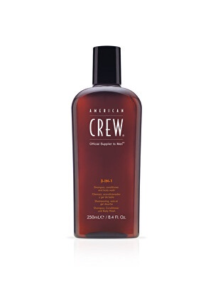 American Crew - Multifunkční přípravek na vlasy a tělo (3-in-1 Shampoo, Conditioner And Body Wash)