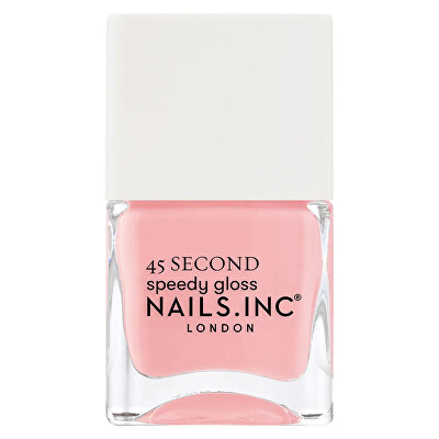 Nails.Inc - Rychleschnoucí lak 45 Second Speedy Gloss (Nail Polish) 14 ml