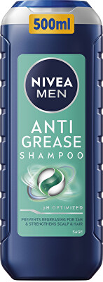 Nivea - Šampon s šalvějí pro mastné vlasy Men (Anti Grease Shampoo)