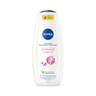 Nivea - Sprchový gel s pečujícím olejem Diamond Touch