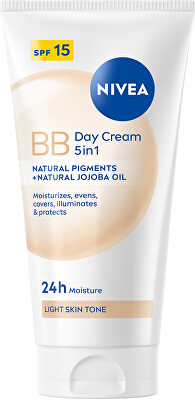 Nivea - Skrášľovací hydratačný krém 5 v 1 BB Cream SPF 15 (5in1 Beautifying Moisturizer) 50 ml