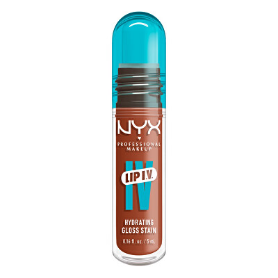 NYX Professional Makeup - Zafarbujúci lesk na pery Lip IV Hydrating Gloss Stain 5 ml