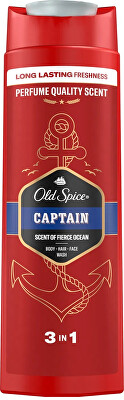 Old Spice - Sprchový gel 3 v 1 Captain (Shower Gel + Shampoo)