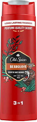 Old Spice - Sprchový gel Bearglove 3 v 1 (Body-Hair-Face Wash)