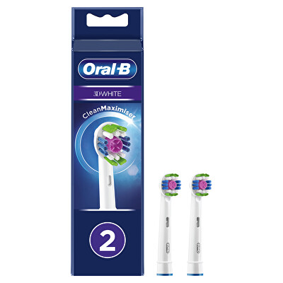 Oral B - Náhradní kartáčové hlavice s Technologií CleanMaximiser 3D White