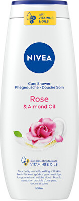 Nivea - Pečující sprchový gel Care & Roses