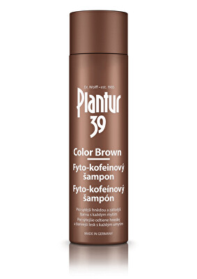 Plantur - Fyto-kofeinovy šampon Color Brown pro hnědé vlasy