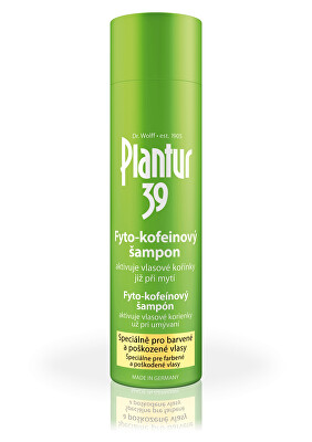 Plantur - Fyto-kofeinovy šampon pro barvené a poškozené vlasy