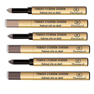 Dermacol - Pudrové stíny na obočí (Powder Eyebrow Shadow) 1 g
