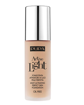 PUPA Milano - 2. JAKOST -  Lehký tekutý make-up SPF 10 Active Light (Perfect Skin Foundation) 30 ml