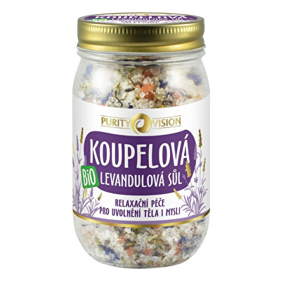 Purity Vision - Bio Levandulová koupelová sůl