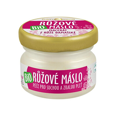 Purity Vision - Bio Růžové máslo pro suchou a zralou pleť
