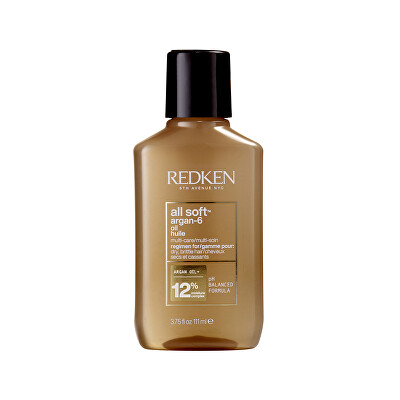 Redken - Olej pro suché a křehké vlasy All Soft Argan-6 Oil (Multi-Care Oil)