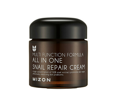 Mizon - Regenerační pleťový krém s filtrátem hlemýždího sekretu 92% (All In One Snail Repair Cream)
