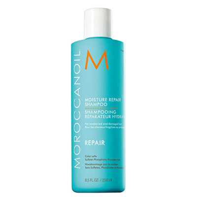 Moroccanoil - Regenerační šampon s obsahem arganového oleje na slabé a poškozené vlasy (Moisture Repair Shampoo)