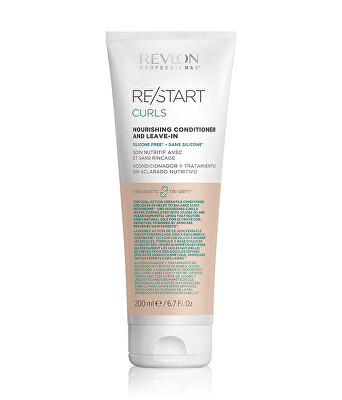Revlon Professional - Bezoplachový vyživující kondicionér pro kudrnaté a vlnité vlasy Restart Curls (Nourishing Conditioner)