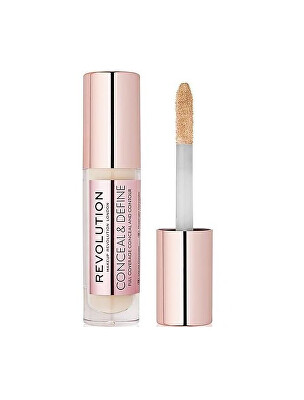 Revolution - Tekutý korektor (Conceal & Define Concealer) 4 g