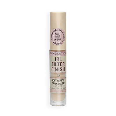Revolution - Tekutý korektor IRL Filter Finish (Concealer) 6 g