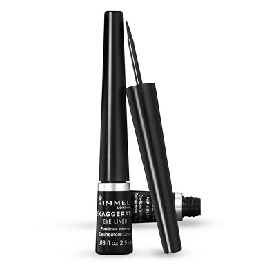 Rimmel - Tekuté oční linky (Exaggerate Eye Liner) 2,5 ml