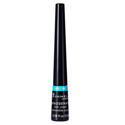 Rimmel - Voděodolné oční linky Exaggerate (Waterproof Eye Liner) 2,5 ml